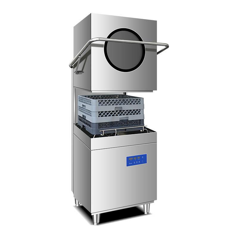 Cover-type dishwasher, canteen, hotel, large-capacity dishwasher, commercial fully automatic dishwasher