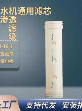 O反渗透滤芯饮水R机内置过滤器SPR-10-8耗材8寸过10寸PP棉活炭性