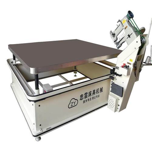 WB-2DF床垫围边机包边机TapeEdgeMachine四角升降8B机头半自动 - 图3