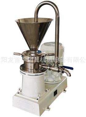 沈阳立锈钢式卧式不电动研磨机生厂家流体物料大85型胶体豆花酱分