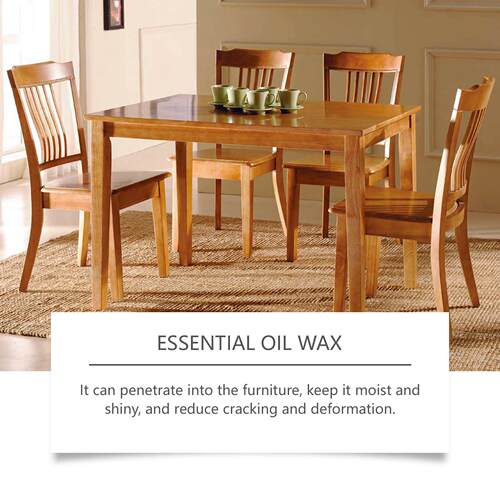 OUHOE Furniture Beeswax Spray - Cleans, Enhances Shine, Gent - 图1