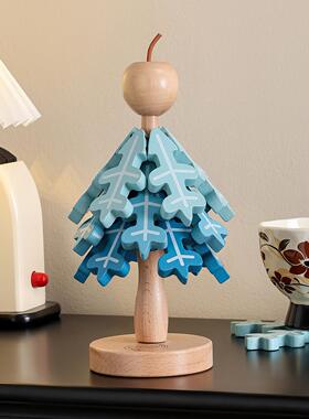 一棵树隔热垫耶诞树防烫垫耐高温折叠杯垫碗垫餐桌实用装饰品摆件