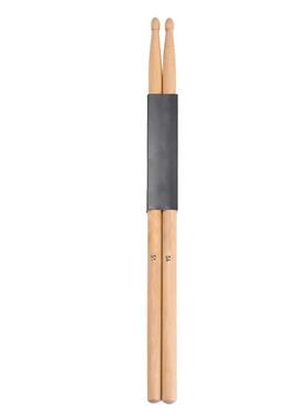 1 Pair Wood Black 5A Drum Sticks Classic Maple Wood Teardrop
