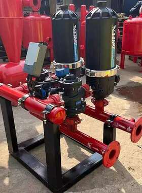 全自动反冲洗叠片过滤器农业灌溉碟叠片式过滤器滴灌微喷灌过滤器