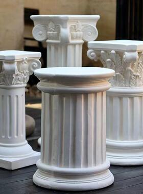 F9857M6T工高厂直销欧式罗马柱脚花园院阳台别墅底座柱子特大号庭