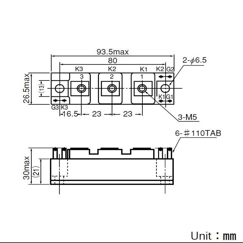 三社可控硅电焊机模块PWB130A40 200AA40TM150SA-6 60A30MTG80A60 - 图2