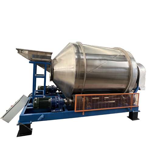 直销款不锈钢滚筒搅拌机豆干豆皮搅拌机大型粉剂干粉混合机 - 图3