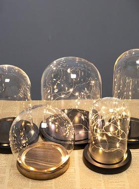 玻璃罩玻璃罩防尘罩装饰摆件