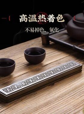 薰炉卧香沉盒檀香燃线香盒香插家香用室内纯铜线炉卧式焚香全铜线