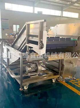 鸡爪气泡解冻机 龙门提升鸭产品解冻流水线 卤煮鸡产品前处理设备