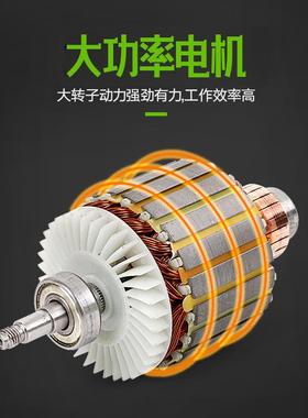 电链锯充电式直流24/48/60v家用伐木锯切割机户外电锯砍树锯树机