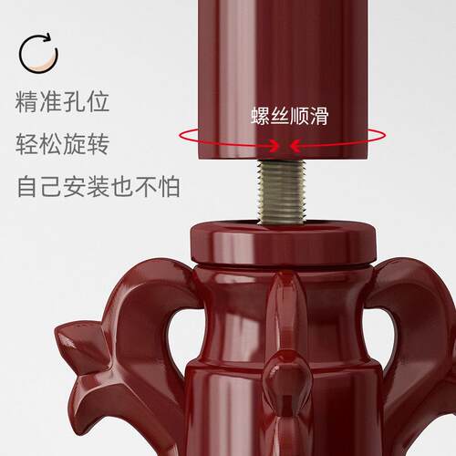 实木衣帽架落地挂衣架卧室家用房间立式衣架杆简易衣服挂架挂包架 - 图2