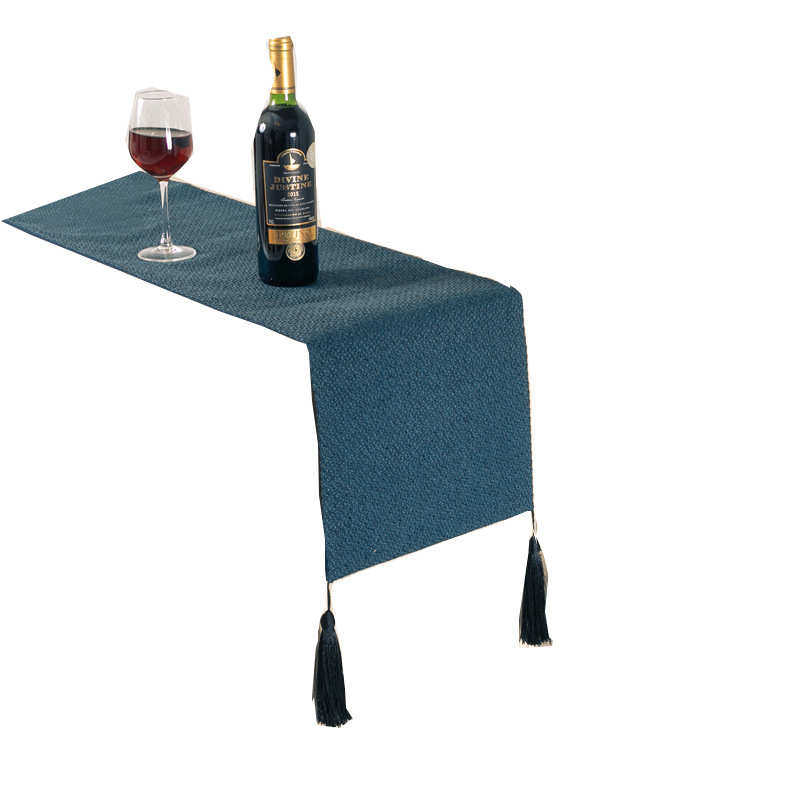 北欧现代简约纯色餐桌桌旗 美式双面纯棉茶几桌巾鞋柜电视柜搭巾,淘宝优惠券,粉丝福利购,淘宝优惠卷