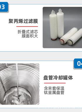 HM200L香水机带板框冷冻香水过滤机专业香水精油过滤设备厂家直供