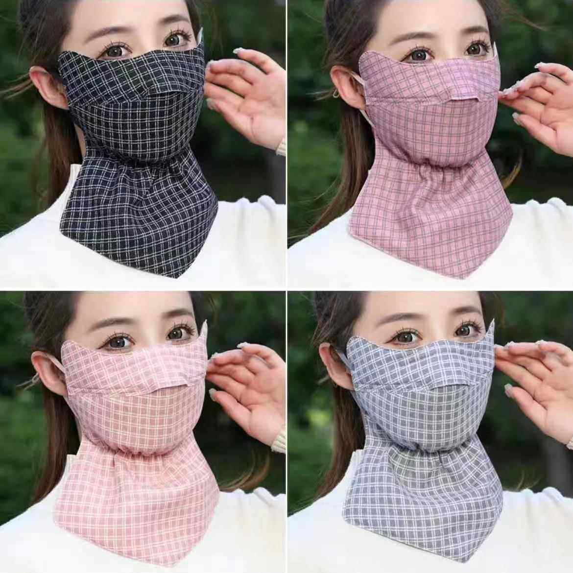 护脖子口罩女冬天长款防寒防风保暖露鼻透气纯棉户外骑车护脸面罩,淘宝优惠券,粉丝福利购,淘宝优惠卷