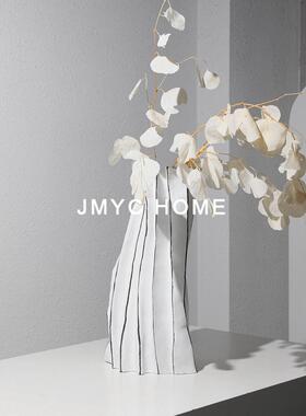 式简样约创意瓶插干SDJ花摆件板间客厅餐桌吧台柜桌面花器软意装