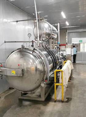 121℃瓶装碗装滋补品灭菌机器即食鱼胶花胶杀菌釜鲜炖燕窝杀菌锅