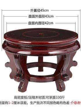 摆件底座底座佛像鱼缸装饰摆件