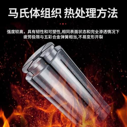 高精度SK刀柄筒夹SK16锁紧夹套SK10/06/13/20/25高速刀柄夹头钻套 - 图2