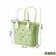 Portable picnic basket outdoor home creative soft material bottom drain bath wash bathroom storage basket