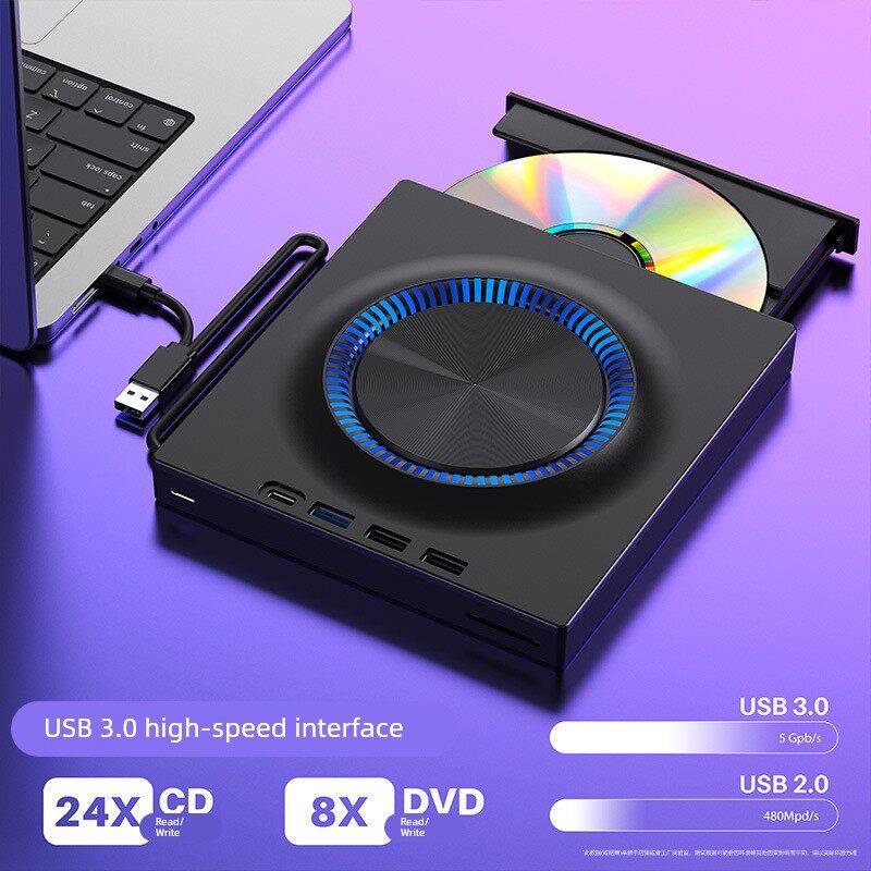External optical drive DVD burner laptop external USB read Cd mobile disc 3.0 player