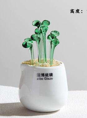 仙人掌办公室工艺品淄博装饰摆件