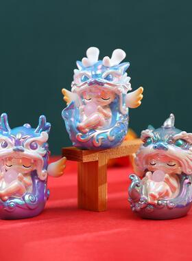 厂家直销山海异兽潮玩盲盒手办热门盲盒树脂工艺装饰品现货直发