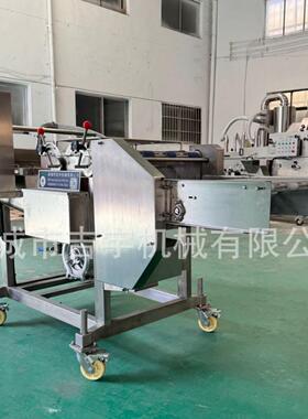 跨境全自动上浆机肉饼鸡排藕盒双面裹循环水果设备食品级不锈钢