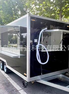 移动餐车小吃车商业街夜市多功能餐车主食冷饮早餐移动电动商用