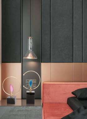 创意轻奢玛瑙石工艺品样板间家居客厅电视柜餐桌摆件