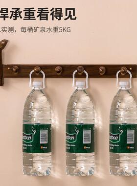 实木衣服挂钩进门玄关钥匙挂衣架墙上卧室客厅创意小鸟蘑菇衣帽钩