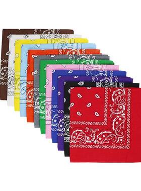 European American scarf outdoor riding turban bandana 方头巾