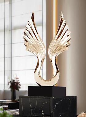 现代轻奢大展宏图摆件客厅玄关电视酒柜办公室高级感档家居装饰品