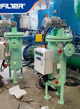 电厂循环水150T/H全自动自清洗过滤器刷式排污304不锈钢楔形网