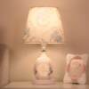 Authentic European ceramic table lamp, book, modern guest room, bedside lamp, feeding room, personalized bedroom, romantic style