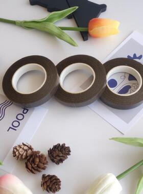 花艺胶带绿胶带手工diy材料绿胶布纸胶带扭扭棒花丝网花材料大卷