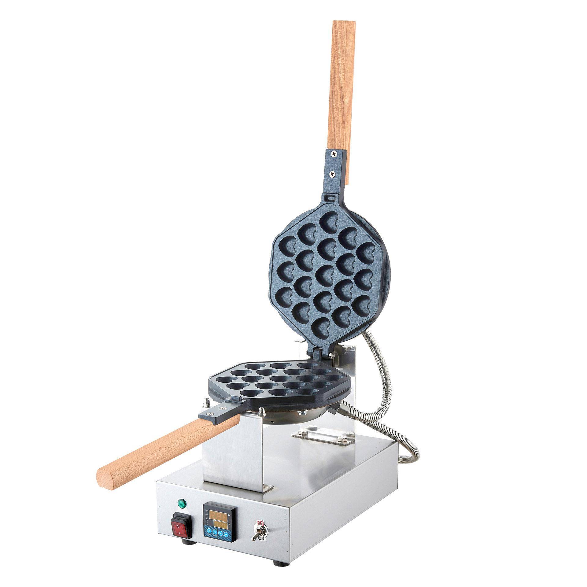 First flight of commercial love Hong Kong-style egg waffle machine, non-stick pancake machine, electronic rotation for even heating