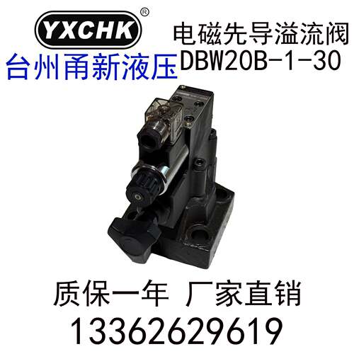 DBW10B-1-30电磁溢流阀DBW20B 30B电磁先导溢流阀YXCHK甬新液压 - 图1