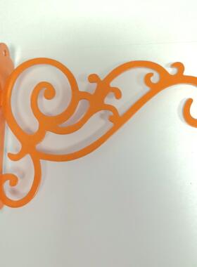 铁艺简约壁挂花架阳台花盆吊架挂钩挂架吊兰吊花篮单个厂家直销