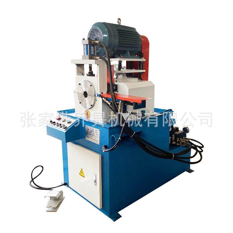 DJ-180单头液压倒角机不锈钢圆棒钢管中心打孔端面无毛刺坡口机 - 图2