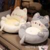 Hug cat series belly cat lazy small sofa tatami futon seat cushion back integrated pouf bedroom bay window