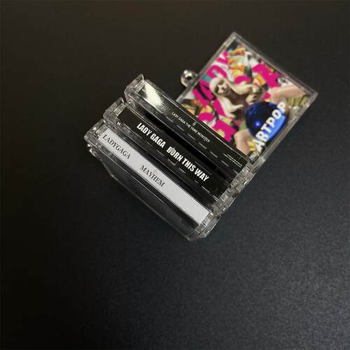 Lady Gaga周边礼物定制MAYHEM迷你专辑nfc功能钥匙扣小cd包挂件 - 图3