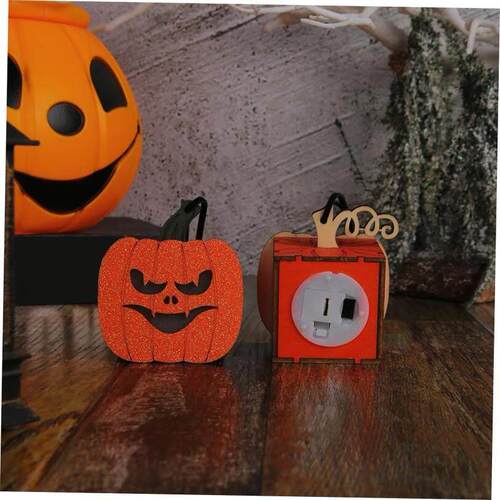 Halloween pumpkins carry small night lights and glow lantern - 图2