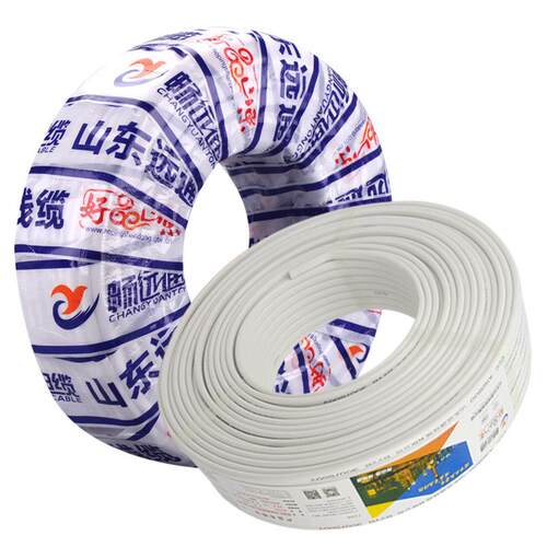 直销新款RVV 2/3/4芯家用白色软铜护套线 国标家装控制线浴霸线空 - 图3