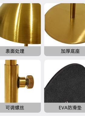 帽子展示架帽撑服饰店台式铁艺帽架商场可调节帽子陈列架厂家