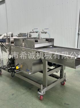 天妇罗上浆机茄盒上浆机蔬菜串上浆机全自动淋浆机食品机械自动化