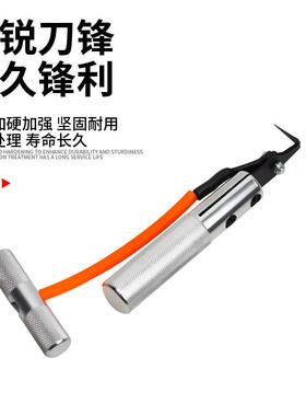 7件挡风玻璃拆装组拆汽车玻璃工具手拉钢丝拉刀工具线锯式刮除器