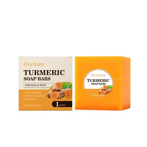 OCEAURA Turmeric Cleansing and Nourishing Soap - Gentle Body - 图3