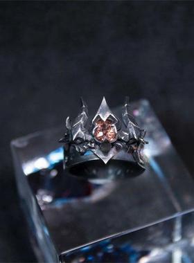 2024新款《明日方舟》焰影苇草主题戒指原创手作动漫游戏周边二次