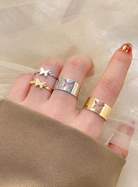 Ring suit 2-piece European and American Creative Personality